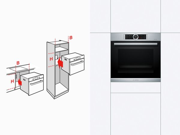 FAQ pic installing oven in different cabin heights