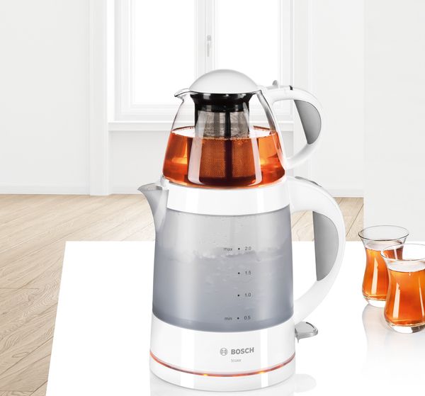Tea makers from Bosch: for brewing particularly aromatic tea
