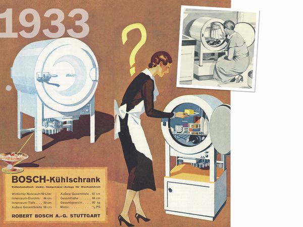 The history of Bosch home appliances