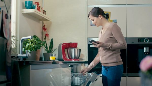 Video Les lave-vaisselles de Bosch munis de l'application Home Connect