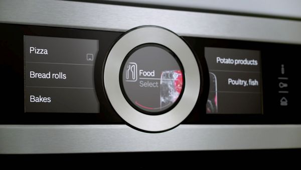 Fours Série 8 Bosch : CookAssist et ses recettes préprogrammées. 