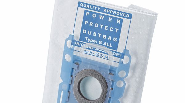 The new PowerProtect dust bag.