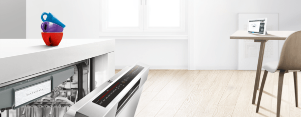 Home Connect : une manière simple de connecter votre dispositif intelligent avec les appareils ménagers de Bosch.