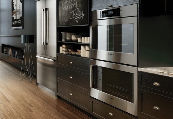 Bosch wall oven with sideopening door 