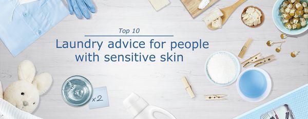 Laundry tips for sensitive skin