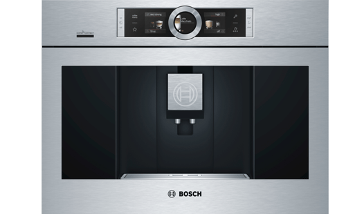 Image du devant de la machine à café Bosch, modèle BCM8450UC