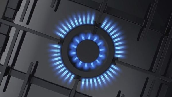 Z vašo novo plinsko kuhalno ploščo lahko plamen uravnavate glede na vaše potrebe.