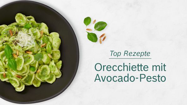 Orechiette mit Avocado-Pesto