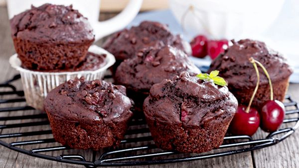 receta muffins de chococlate