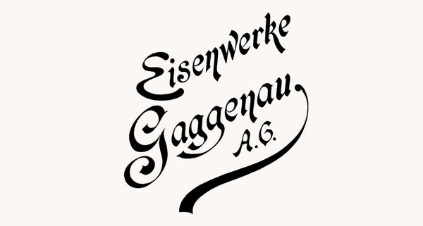 הלוגו של חברת המתכות Gaggenau‏ 1683