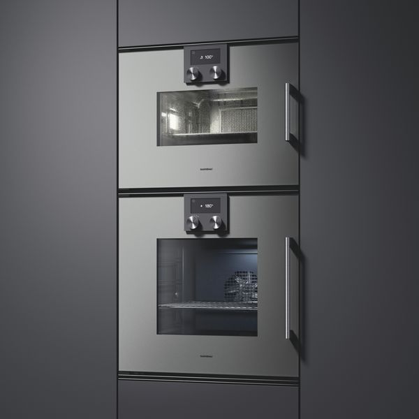 colour option 2-ovens 200 series-the gaggenau-metallic