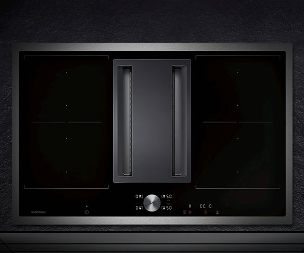 cooktops 200 series flex induction with integrated extractor