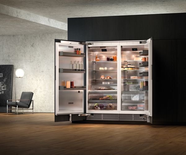 vario refrigerators 400 series refrigerator in combination with vario freezer