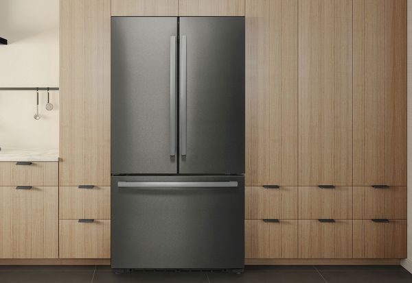 sears black stainless steel refrigerator