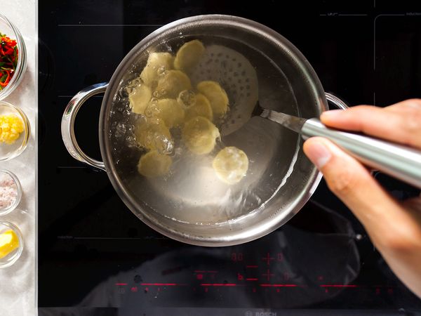 Boil Ravioli for about 3-5 minutes