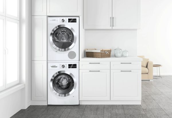 Bosch BOWADREUC4022 Stacked Washer Dryer Set With Front 58 OFF