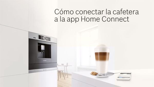 Conectar cafetera Home Connect