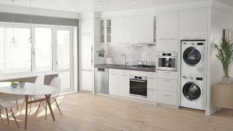 Bosch compact kitchen | white