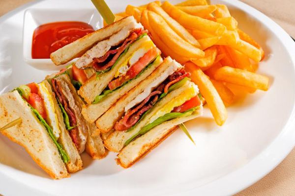 receta club sandwich