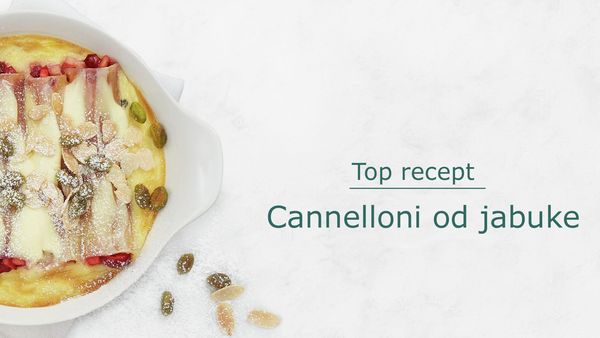 Cannelloni od jabuke