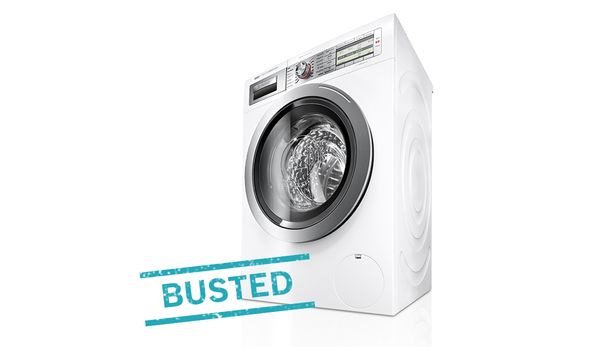 6 myter vaskemaskinen - sandt eller - Bosch