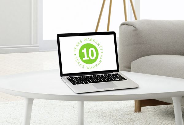 10 years free warranty extensions.