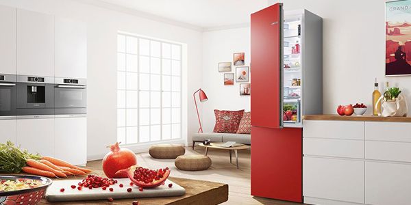 Nouveautés dans les réfrigérateurs, congélateurs, caves à vin Bosch. 