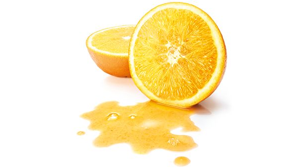 Fleckenentferner-Tipp: Orangenflecken