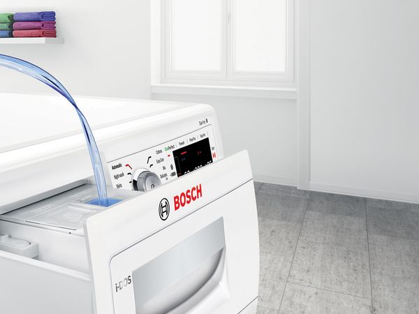 Vivez plus responsable avec le lave-linge Série 6 i-DOS de Bosch