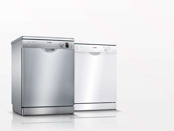 Bosch Serie 2 Dishwashers in row on display