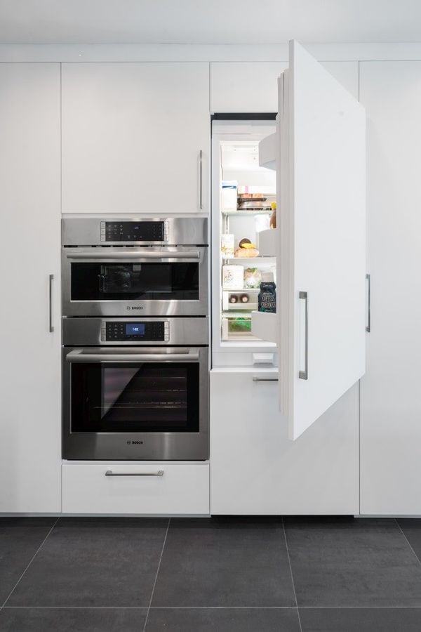 Bosch custom panel refrigerator