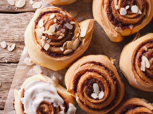 Cinnamon rolls : recettes de Noël par Bosch.