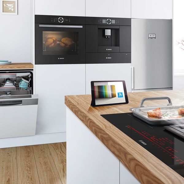 Kitchen with Bosch appliances