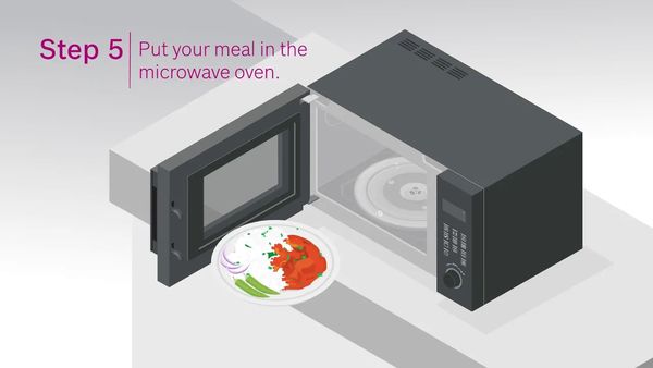 How to Quickstart your Bosch Microwave Oven