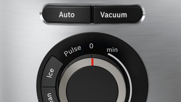 Close up of VitaMaxx control dial and buttons