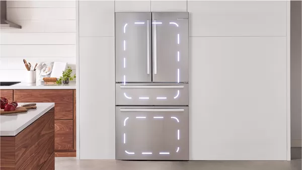 Bosch refrigerator with dual compressors