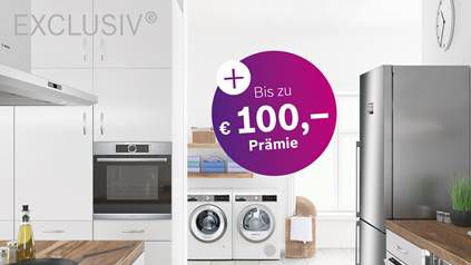 Bis zu 100,- &euro; Pr&auml;mie zur&uuml;ckbekommen