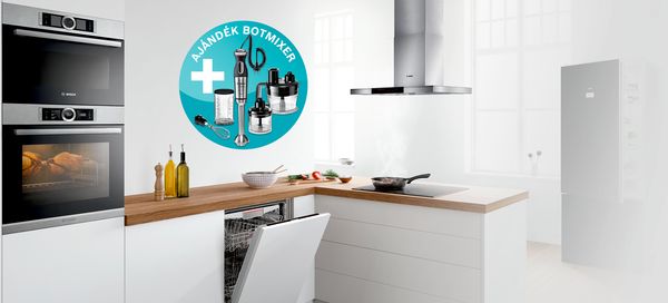 Serie 8 s&uuml;tők aj&aacute;nd&eacute;k botmixerrel.