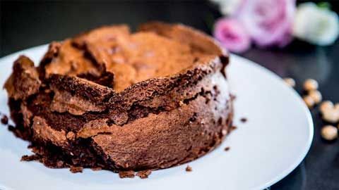 Gâteau au chocolat, sans farine