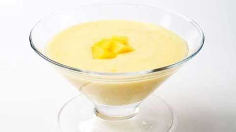 Smoothie mangue, yaourt