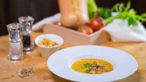 soupe courge butternut