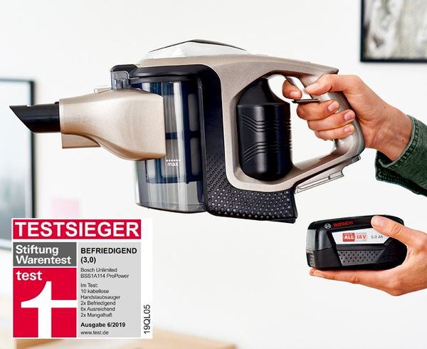 Bosch Akku Staubsauger Unlimited Serie 6