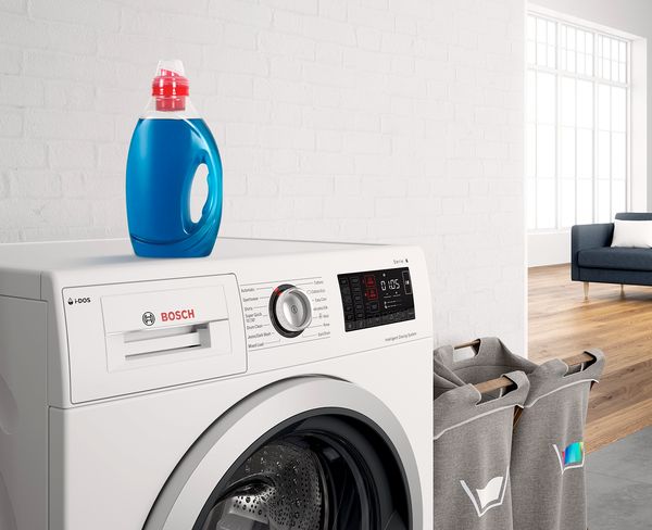 Intelligent dosing washing machines with i-DOS dose automatically.