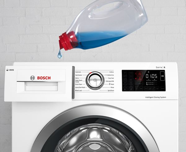 Detergent Bottle Filling Drawer In Washing Machine