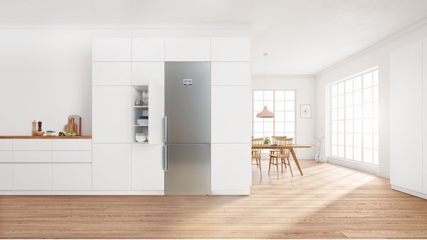 Bosch - réfrigérateur combiné 70cm 508l nofrost kgn56xwea - série