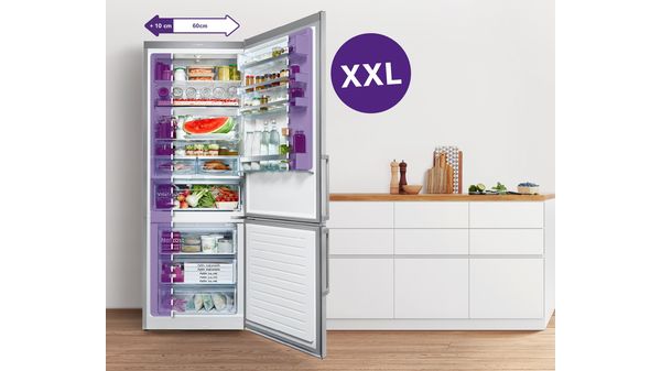 Хладилник с фризер Bosch KGN56XLEB