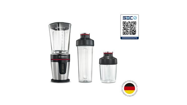 Batidora de vaso VitaStyle Mixx2Go 350 W Acero inoxidable MMBM7G3M MMBM7G3M-28