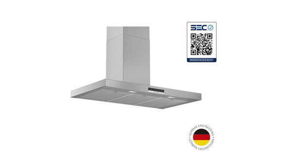 Serie 4 wall-mounted cooker hood 90 cm Acero inoxidable DWB96DM50 DWB96DM50-7