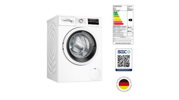 Serie | 6 Lavadora de carga frontal 9 kg 1200 rpm WAU24T40ES WAU24T40ES-3