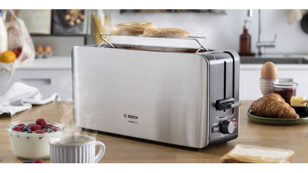 Long slot toaster ComfortLine Stainless steel TAT6A803 TAT6A803-12